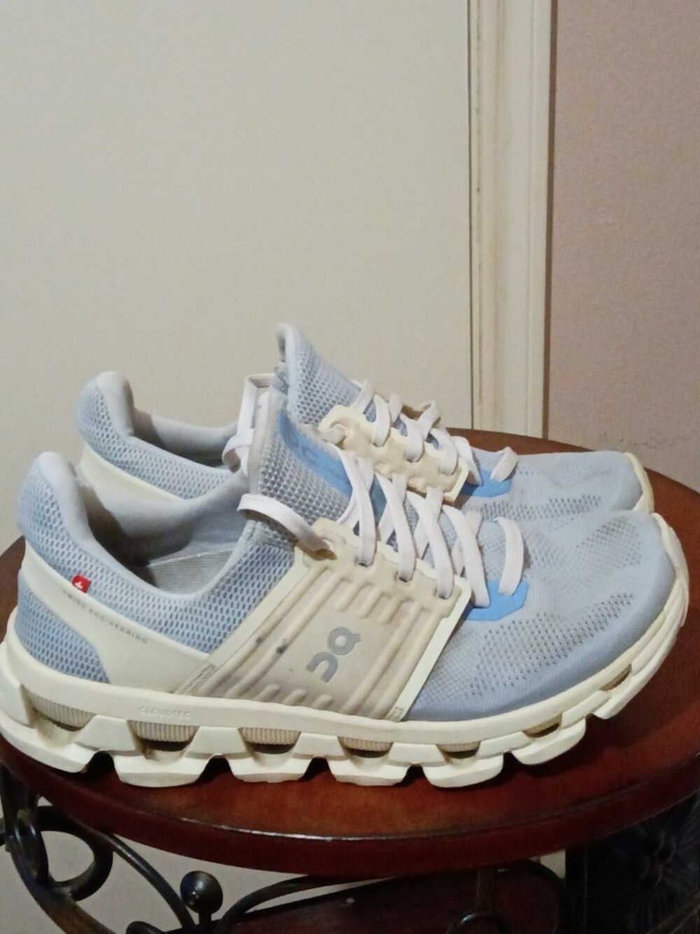 On Cloudswift 3 AD Heather Cream Womens Size 8 US Running Shoes 3WD10152812